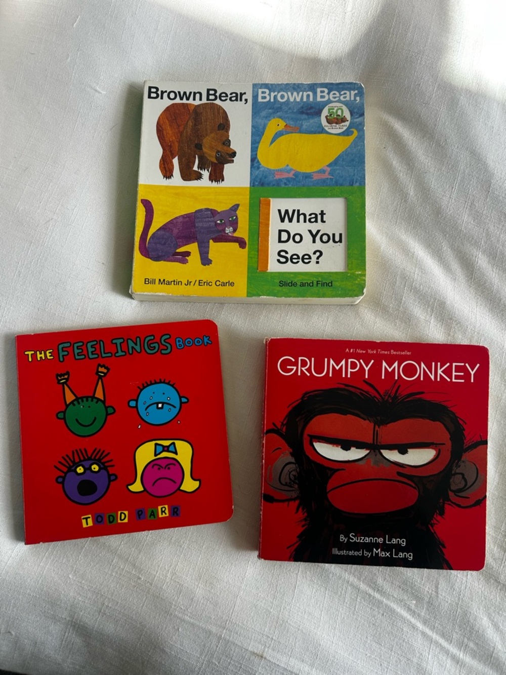 3 Board Book - Red Kids Toy Book